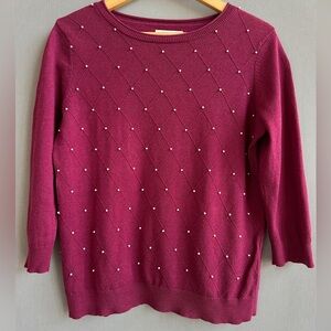 Elle | Pearl Detail Sweater